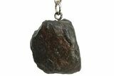 Stony Chondrite Meteorite ( grams) Keychain - Morocco #238146-1